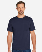 Harriton M118, 13886 Unisex Charge Snag And Soil Protect T-shirt, Dark Navy