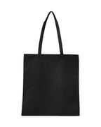 Q-Tees Q126300, Non-woven Tote Bag, Black