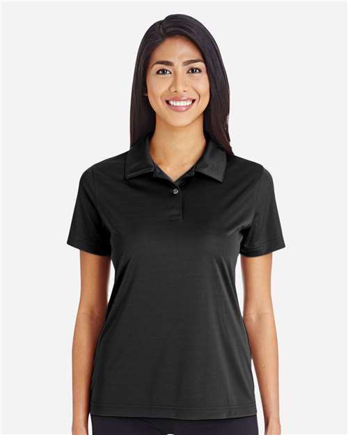 Team 365 TT51W, Women's Zone Performance Polo, Black