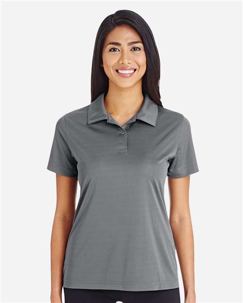 Team 365 TT51W, Women's Zone Performance Polo, Sport Graphite