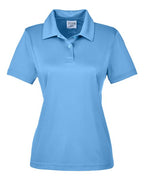 Team 365 TT51W, Women's Zone Performance Polo, Sport Light Blue
