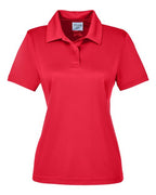 Team 365 TT51W, Women's Zone Performance Polo, Sport Red