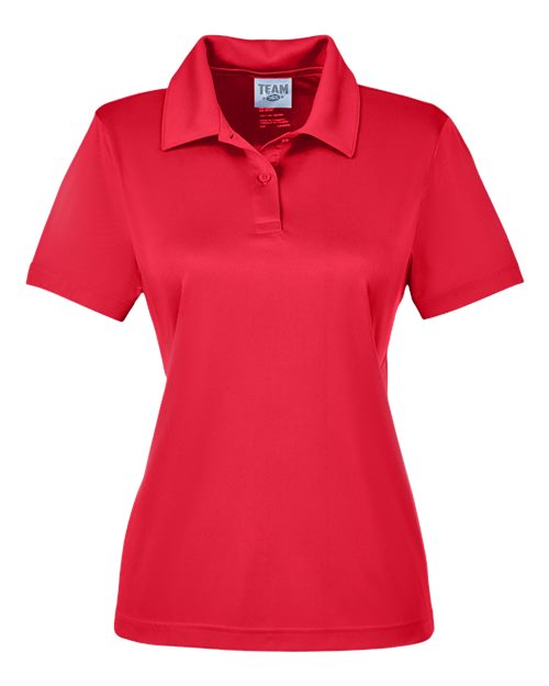 Team 365 TT51W, Women's Zone Performance Polo, Sport Red