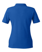 Harriton 13890, M200w Women's Cotton Polo, True Royal