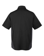 Harriton 13894, M586, Black/ Dark Charcoal