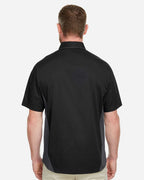 Harriton 13894, M586, Black/ Dark Charcoal