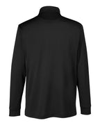 Harriton M348L, 13907 Men's Advantage Snag Protection Plus Il Long Sleeve Polo, Black