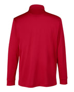 Harriton M348L, 13907 Men's Advantage Snag Protection Plus Il Long Sleeve Polo, Red