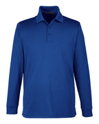 Harriton M348L, 13907 Men's Advantage Snag Protection Plus Il Long Sleeve Polo, True Royal