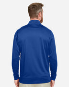 Harriton M348L, 13907 Men's Advantage Snag Protection Plus Il Long Sleeve Polo, True Royal