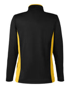 Harriton 13917, M786w, Black/ Sunray Yellow