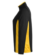 Harriton 13917, M786w, Black/ Sunray Yellow