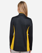 Harriton 13917, M786w, Black/ Sunray Yellow