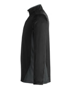 Harriton 13930, M786, Black/ Dark Charcoal