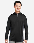 Harriton 13930, M786, Black/ Dark Charcoal