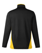 Harriton 13930, M786, Black/ Sunray Yellow