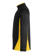 Harriton 13930, M786, Black/ Sunray Yellow
