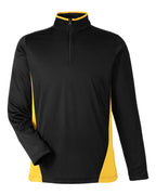Harriton 13930, M786, Black/ Sunray Yellow