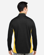 Harriton 13930, M786, Black/ Sunray Yellow