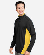 Harriton 13930, M786, Black/ Sunray Yellow