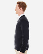 Harriton M420, 13935 Men's Pilbloc V-neck Sweater, Black