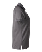 Harriton M208W, 13954 Women's Charge Snag And Soil Protect Polo, Dark Charcoal