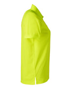 Harriton M208W, 13954 Women's Charge Snag And Soil Protect Polo, Safety Yellow