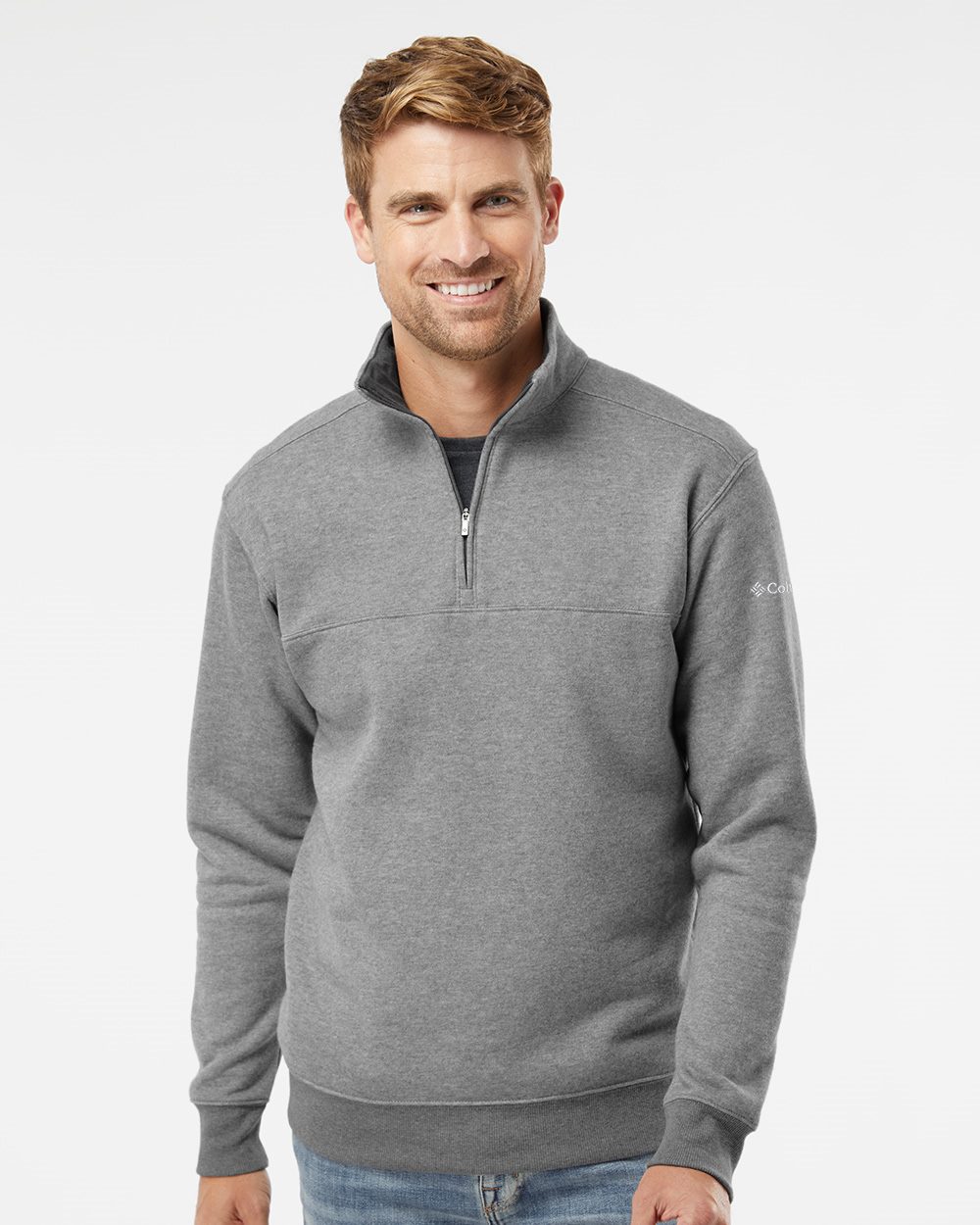 Columbia 212475, Men's Hart Mountain Ii Half-zip Pullover, Black