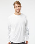 Columbia 212472, Men's Pfg Terminal Tackle Long Sleeve T-shirt, Black/ Cool Grey