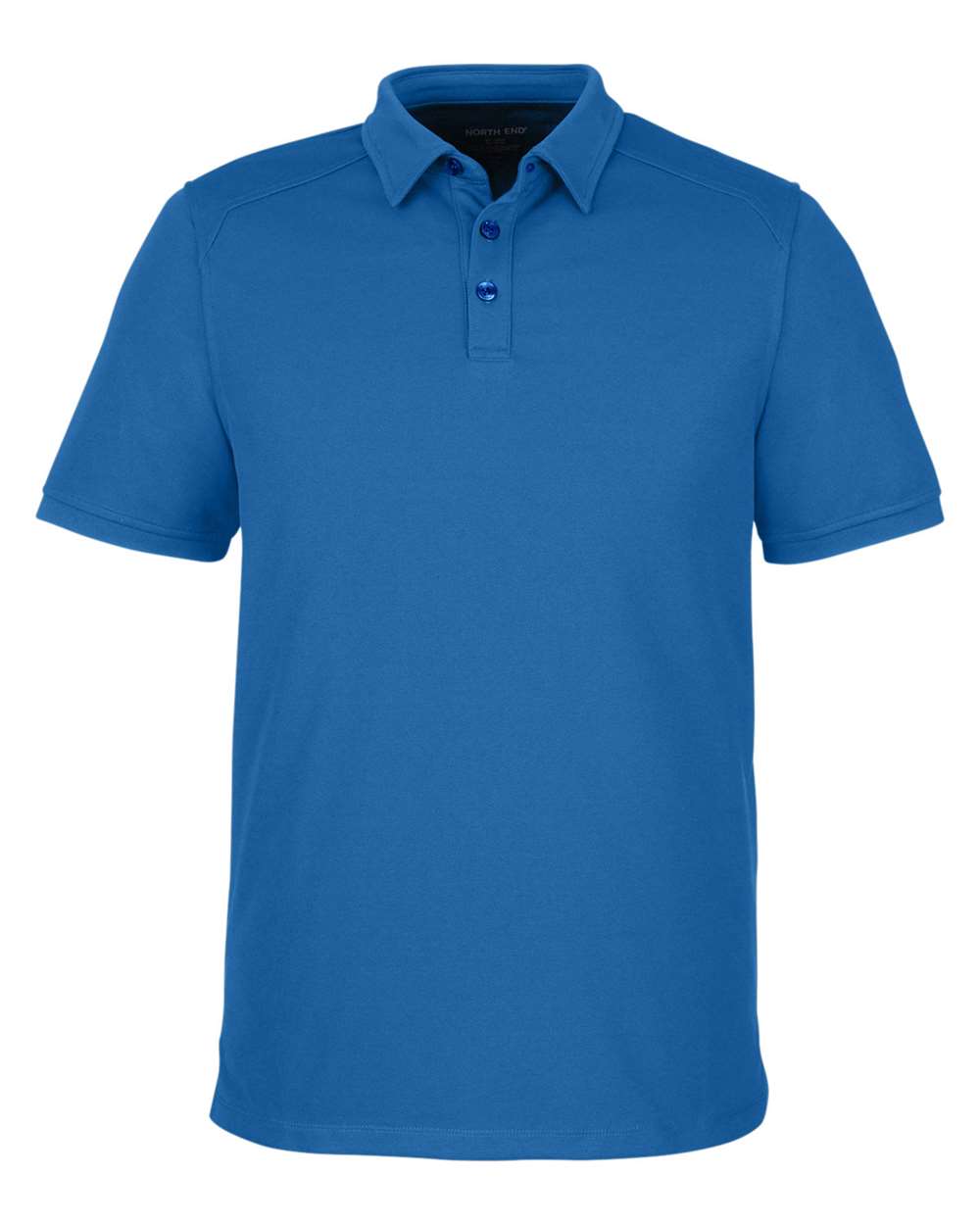 North End 14007, Ne112 Men's Express Tech Performance Polo, Light Nautical Blue
