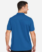 North End 14007, Ne112 Men's Express Tech Performance Polo, Light Nautical Blue