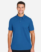 North End 14007, Ne112 Men's Express Tech Performance Polo, Light Nautical Blue