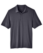 North End 14032, Ne100 Men's Jaq Snap-up Stretch Performance Polo, Carbon
