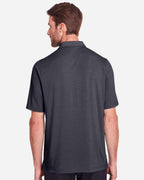 North End 14032, Ne100 Men's Jaq Snap-up Stretch Performance Polo, Carbon