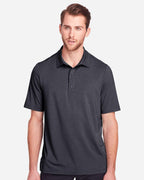 North End 14032, Ne100 Men's Jaq Snap-up Stretch Performance Polo, Carbon