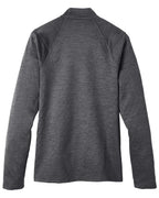 North End 14055, Ne712 Men's Flux 2.0 Full-zip Jacket, Carbon Heather/ Black
