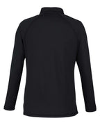 North End 14062, Ne410w Women's Revive Coolcore Quarter-zip Pullover, Black