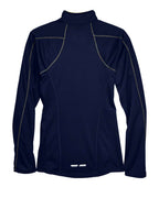 North End 14066, 78187 Women's Radar Performance Quarter-zip Pullover, Classic Navy