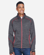 North End 88697, Outerwear, Carbon/ Olympic Red