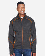 North End 88697, Outerwear, Carbon/ Orange Soda
