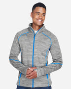 North End 88697, Outerwear, Platinum/ Olympic Blue