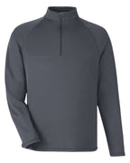 North End 14093, Ne410 Men's Revive Coolcore Quarter-zip Pullover, Carbon