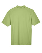 North End 14099, 88632 Men's Recycled Polyester Performance Pique Polo, Cactus Green