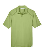 North End 14099, 88632 Men's Recycled Polyester Performance Pique Polo, Cactus Green