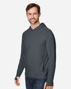 North End NE105, T-Shirts - Long Sleeve, Carbon