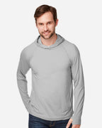 North End NE105, T-Shirts - Long Sleeve, Platinum