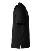 Harriton M208, 14175 Men's Charge Snag And Soil Protect Polo, Black