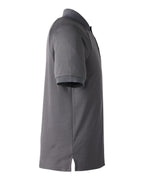 Harriton M208, 14175 Men's Charge Snag And Soil Protect Polo, Dark Charcoal