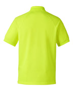 Harriton M208, 14175 Men's Charge Snag And Soil Protect Polo, Safety Yellow