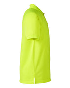 Harriton M208, 14175 Men's Charge Snag And Soil Protect Polo, Safety Yellow
